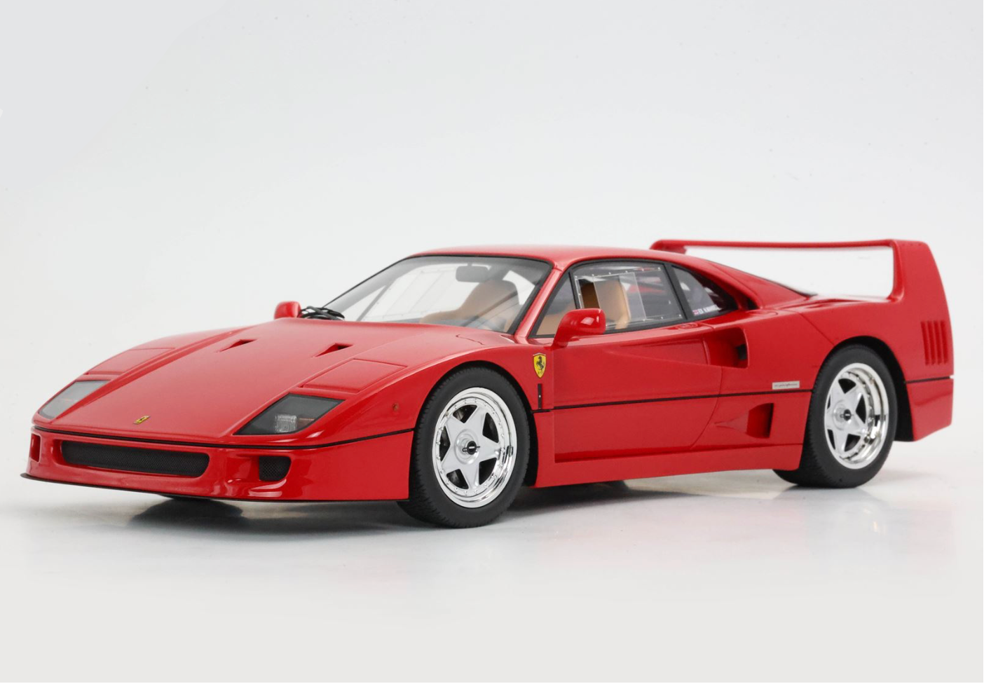 BBR 1987 Ferrari F40 Rossa Corsa (Red) Ex Nigel Mansell 1:18 WITH DISPLAY