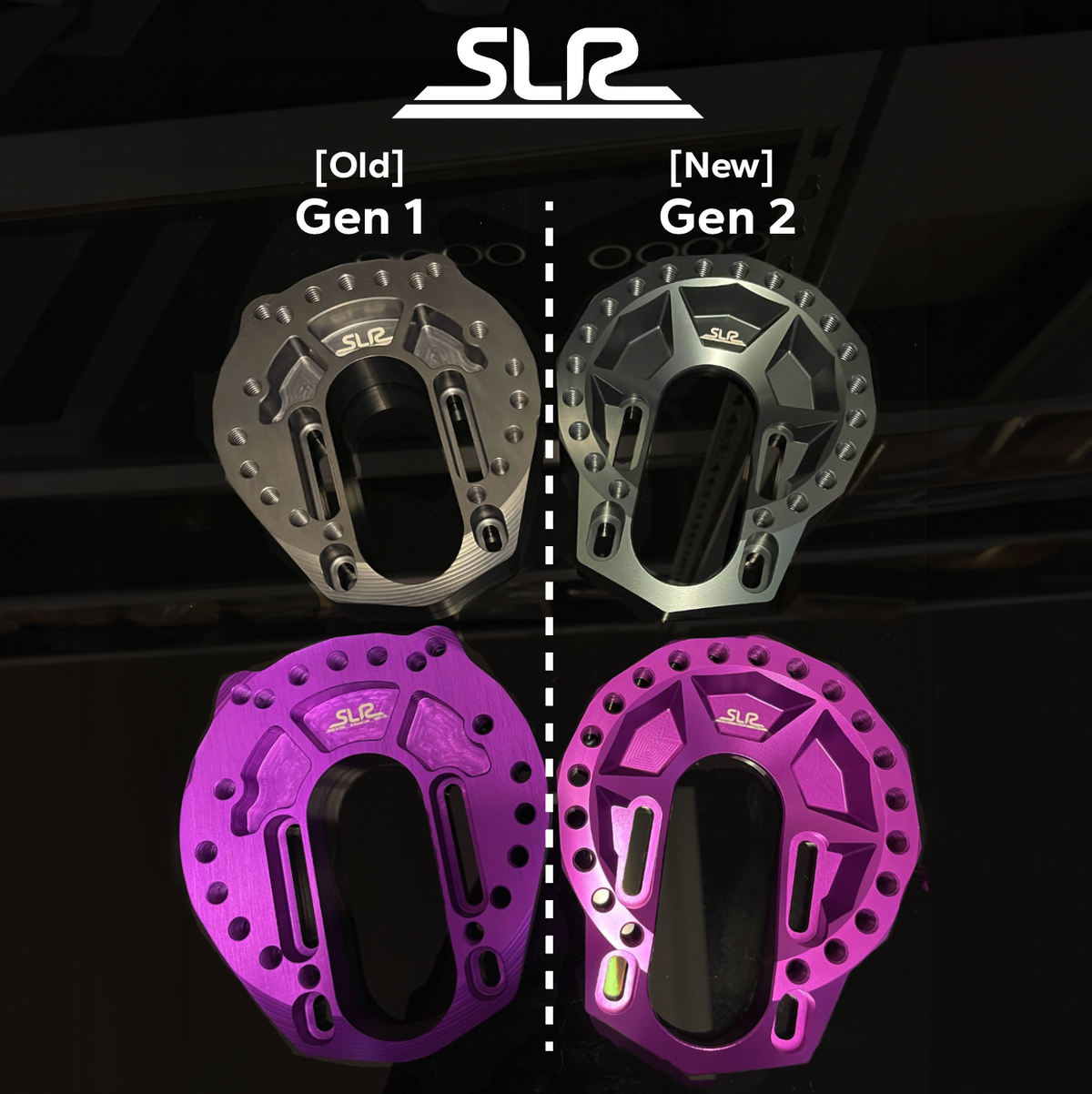 SLRspeed E82 BMW Extended Camber Plates - View 2