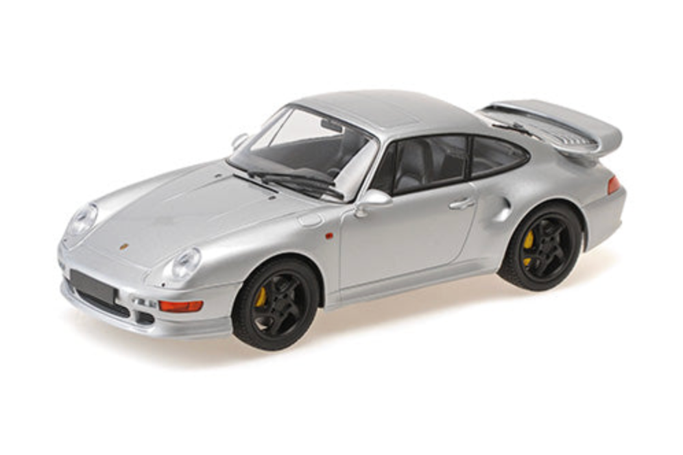 Minichamps 1997 Porsche 911 (993) Turbo S Silver 1:18