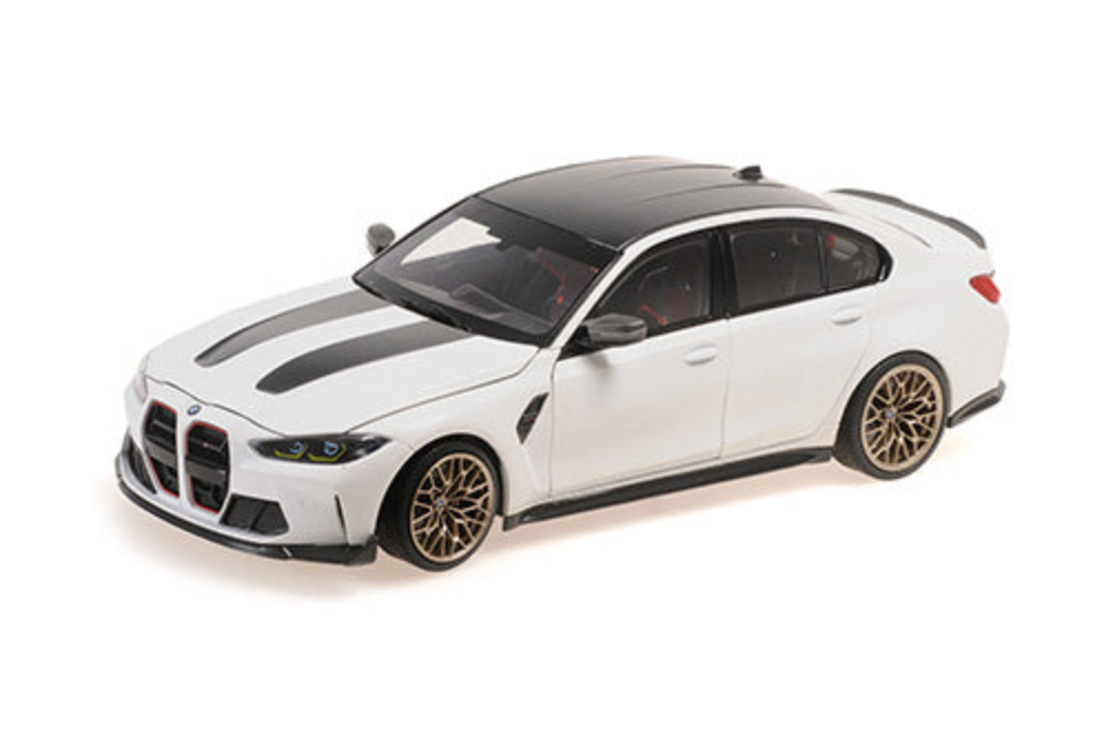 Minichamps 2023 BMW M3 CS (G80) White 1:18