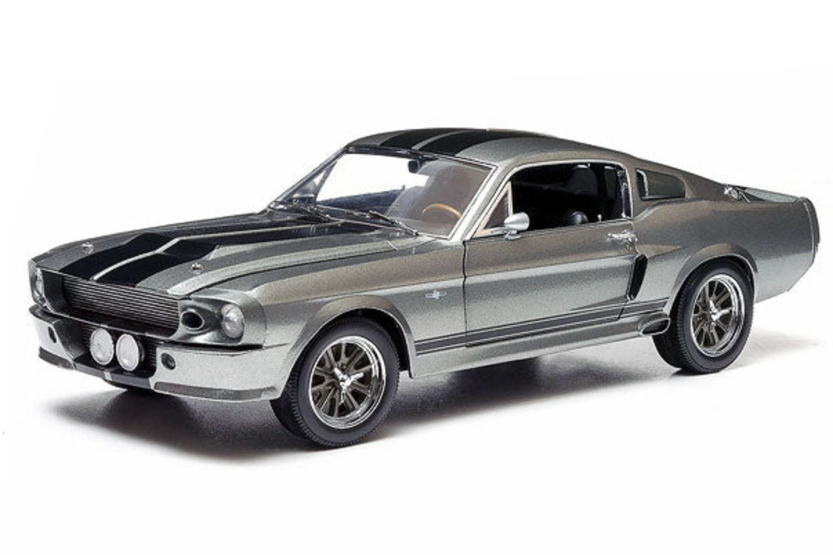 Greenlight 1967 Ford Shelby Mustang GT500 "Eleanor" Gone in 60 Seconds Grey 1:18