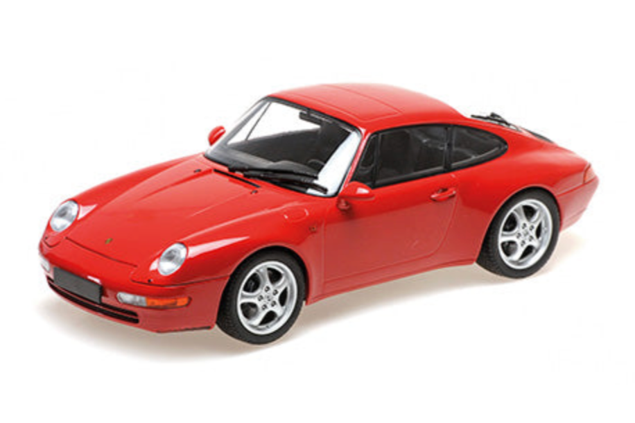 Minichamps 1995 Porsche 911 (993) Carrera Coupe Guards Red 1:18