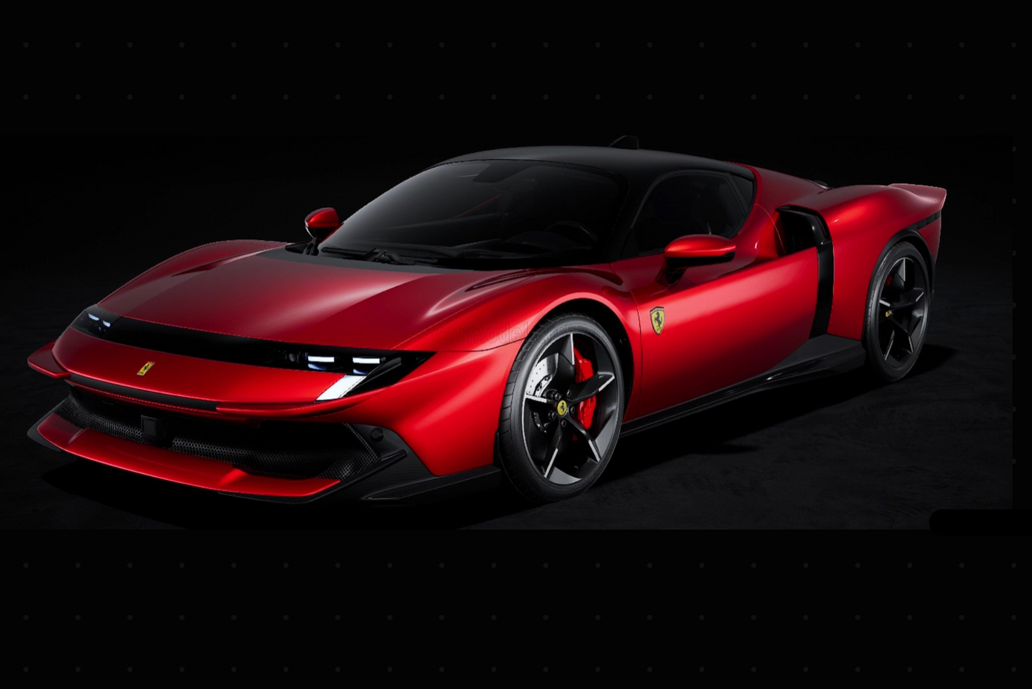 Polistil 2025 Ferrari 849 Testarossa Rosso Magma (Red Metallic) High Fidelity 1:18