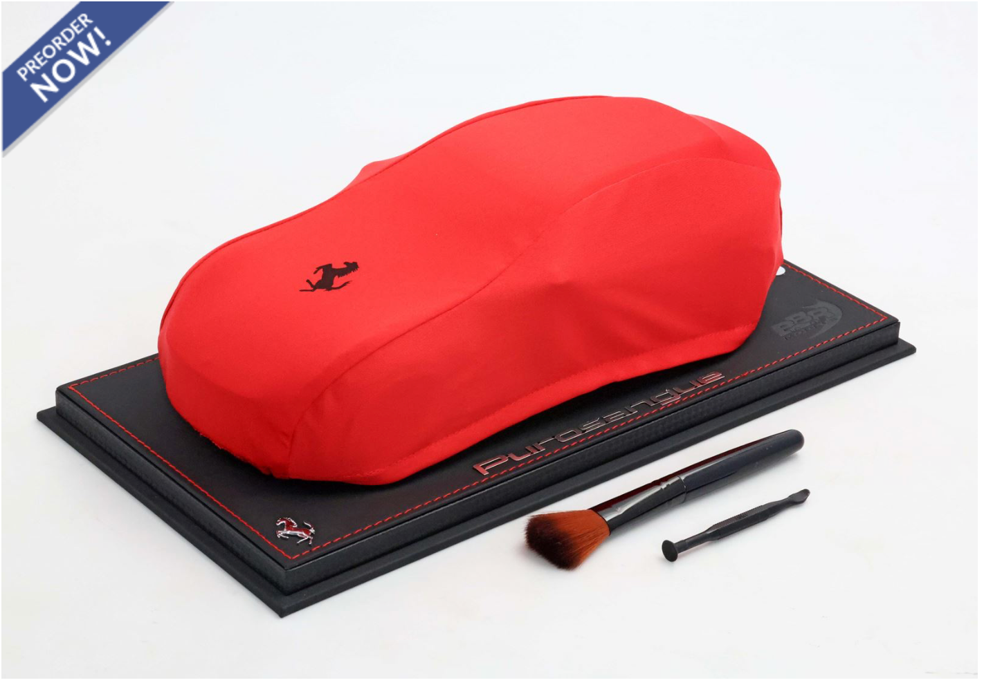 BBR 2023 Ferrari Purosangue Rossa Corsa WITH DISPLAY 1:18