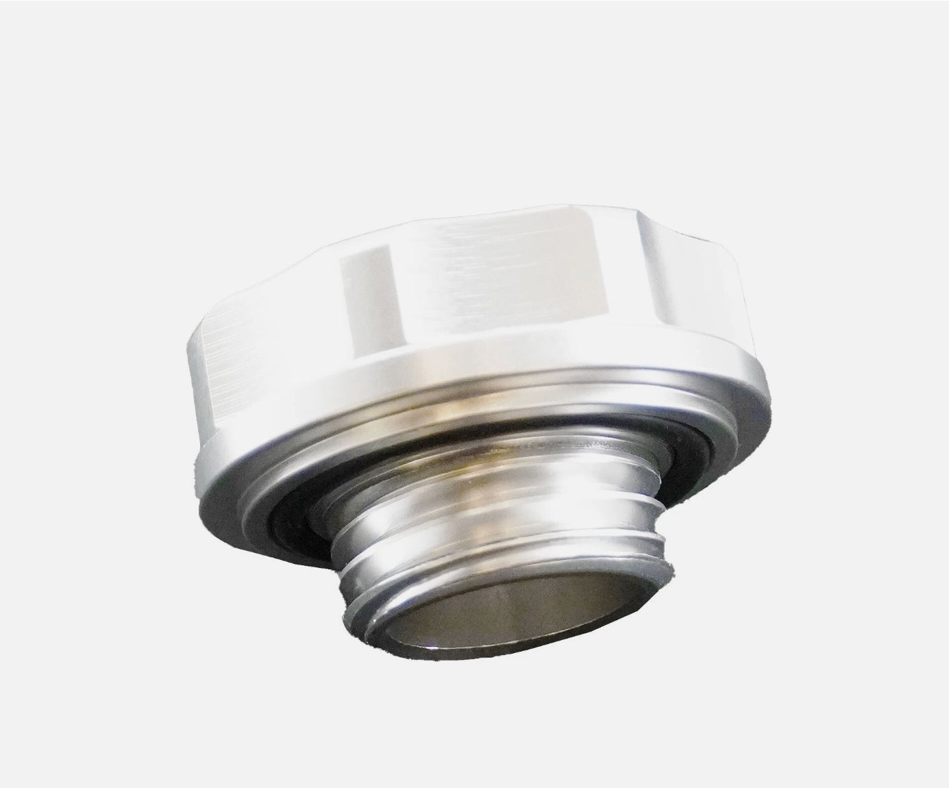 Silver Billet Oil Filler Cap for Most Honda, Nissan, and Suzuki Models