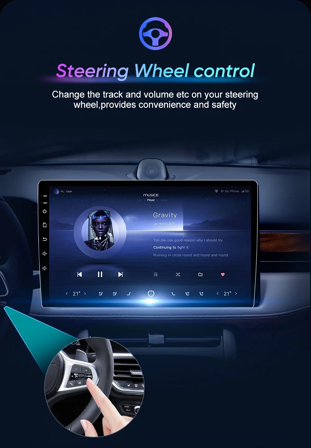 Car Radio Android 14 For Hummer H2 E85 2007 - 2009 Carplay Stereo DVD No 2din Autoradio Multimedia Bluetooth Navigation GPS WIFI