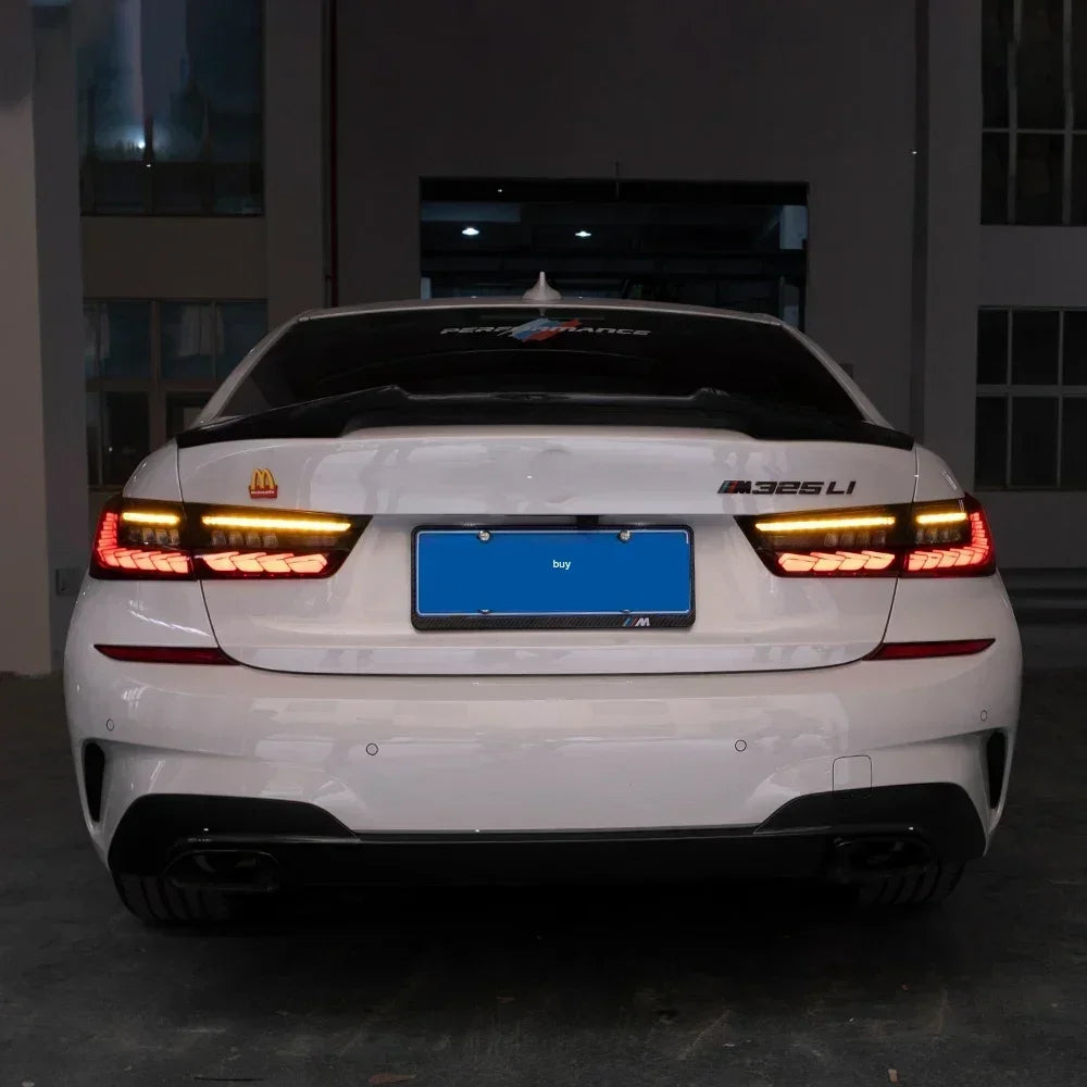 Rapid Vehicles Car Taillights For BMW 3 Series G20 G28 320i 325i 330i 2020-2024 Upgrade LED...