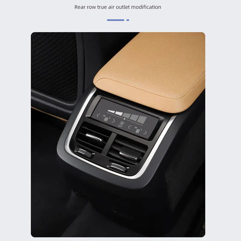 Rapid Vehicles Car accessories For Volvo XC60XC90S60V60V90S 90 rear exhaust air outlet touch...