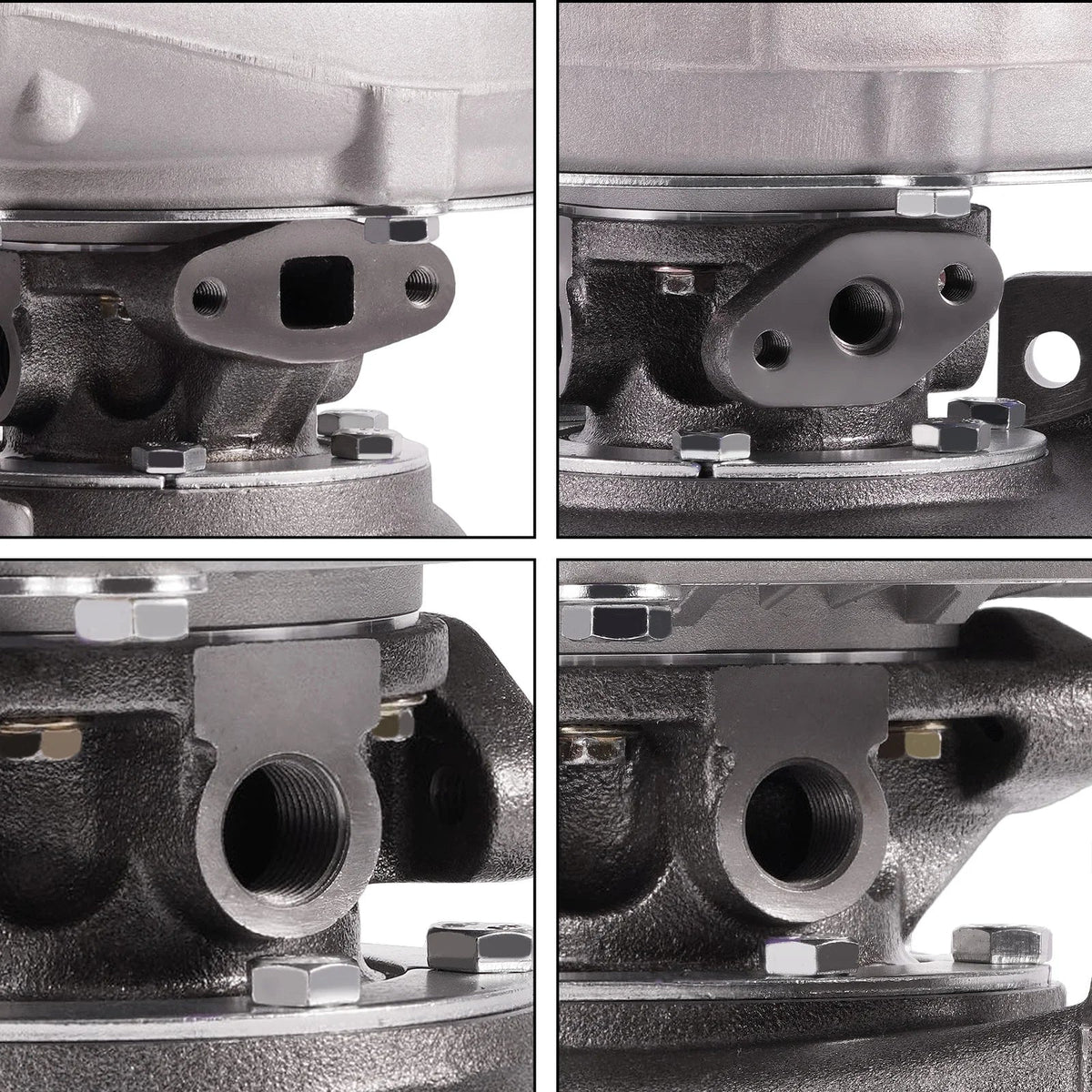 Rapid Vehicles GT30 GT3037 GT3076 4 bolts Flange A/R 0.6 0.82 Water Cool Universal  Turbocharger...