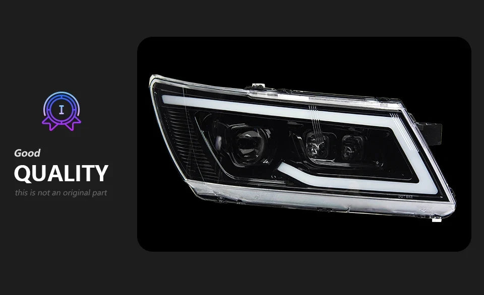 Rapid Vehicles AKD Car Styling for Dodge JCUV Journey 2009-2016 LED Headlight Fiat Freemont LED...