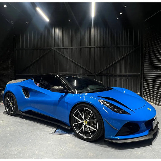 Rapid Vehicles Side Skirts Real Dry Carbon Fiber For Lotus Emira Trim Body Kits Car Accessories...