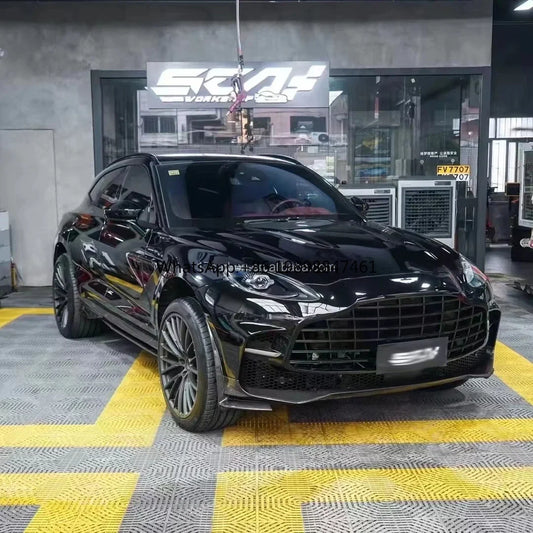 Rapid Vehicles OEM Style Dry Carbon Fiber Side Skirt Extension Perfect Fit for Aston Martin DBX 707