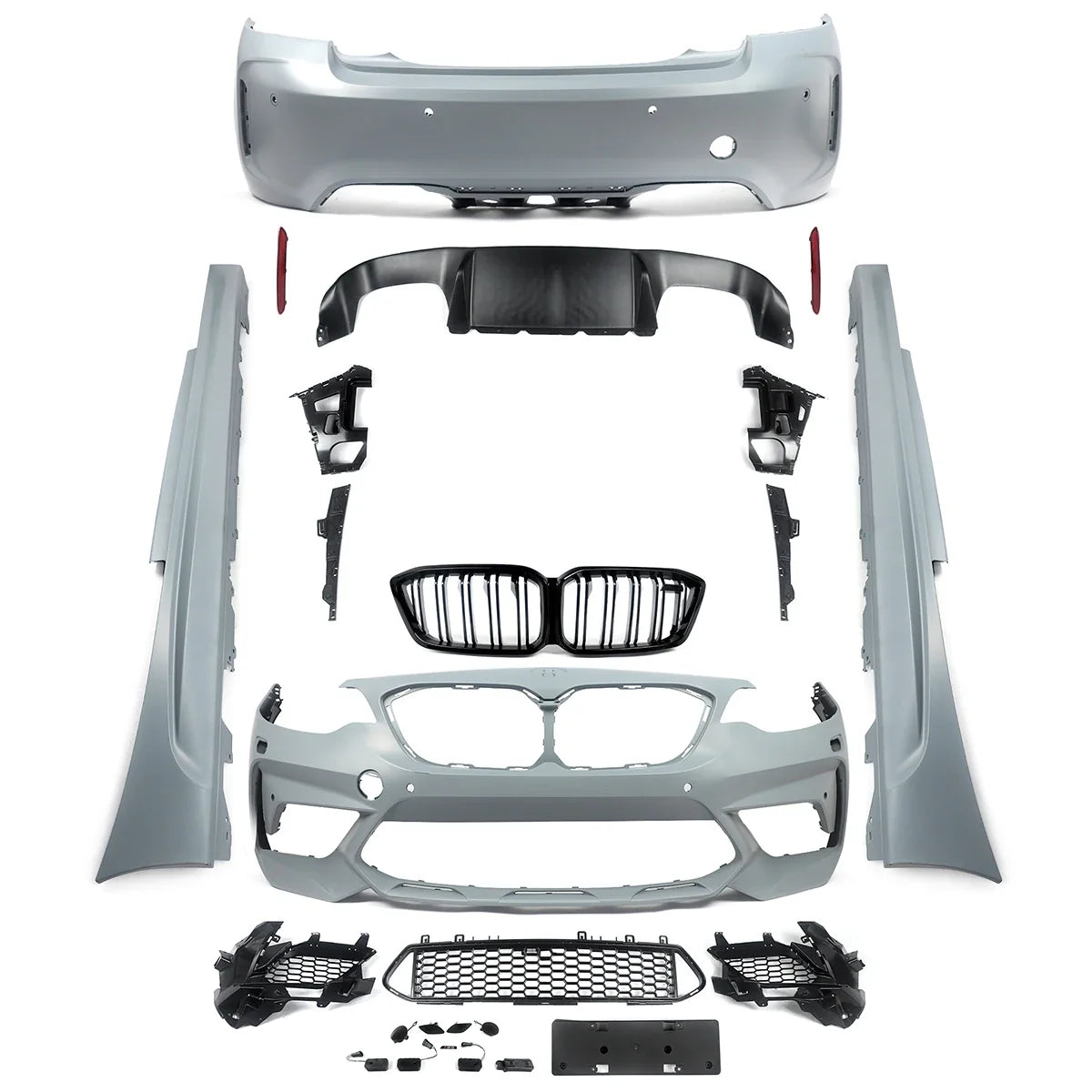 Rapid Vehicles Bodykits for BMW 2 Series F22 F87 218d 220d Front Bumper Splitter Rear Diffuser...