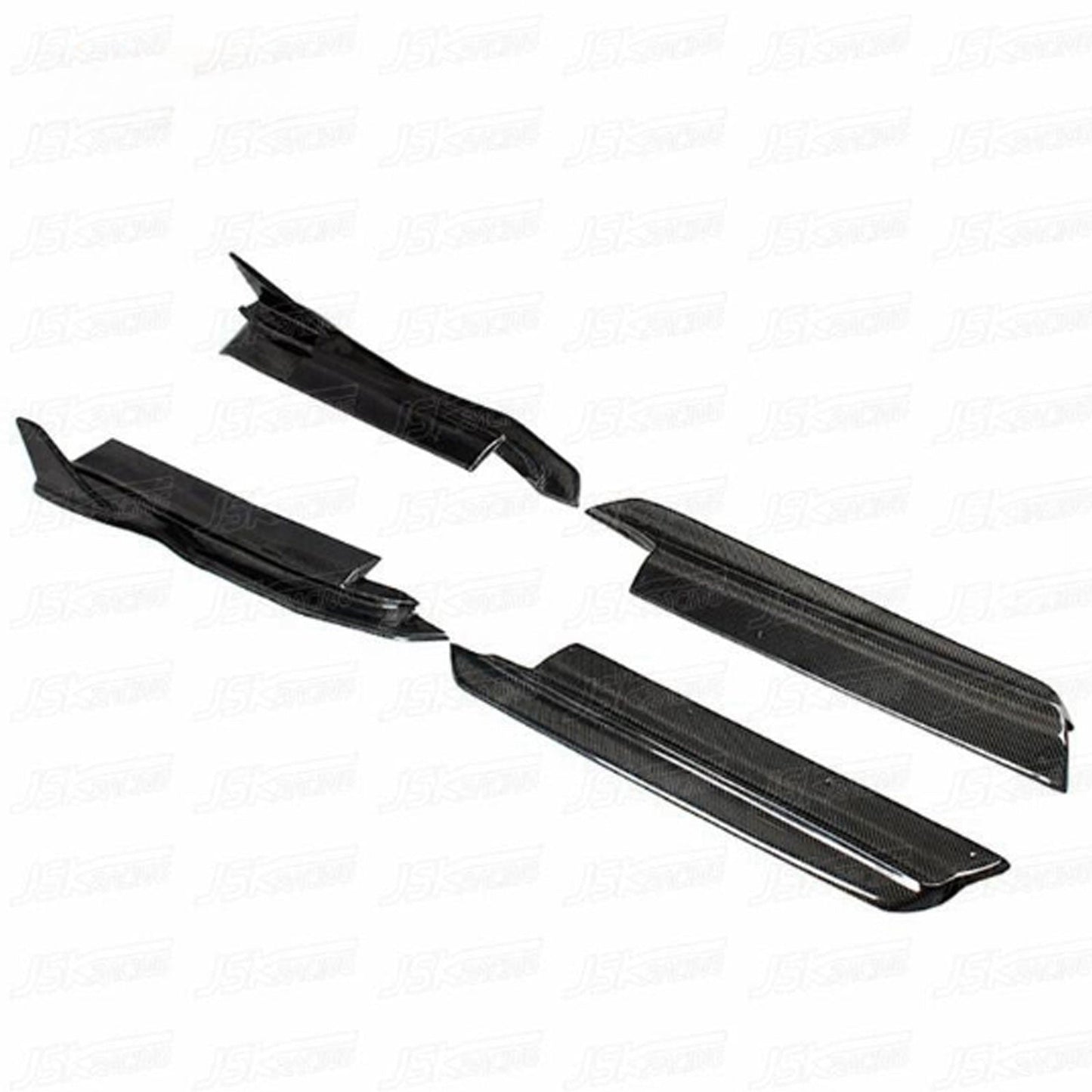 A S Style Carbon Fiber Side Skirts for Porsche Cayman 718 16-18