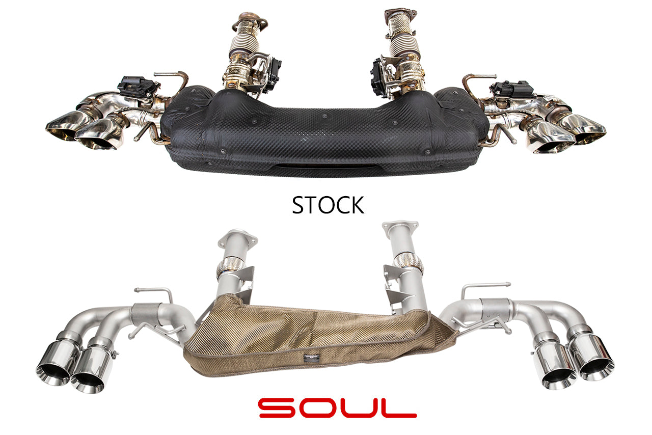 SOUL Performance Chevrolet C8 Corvette SOUL Valved Exhaust Package