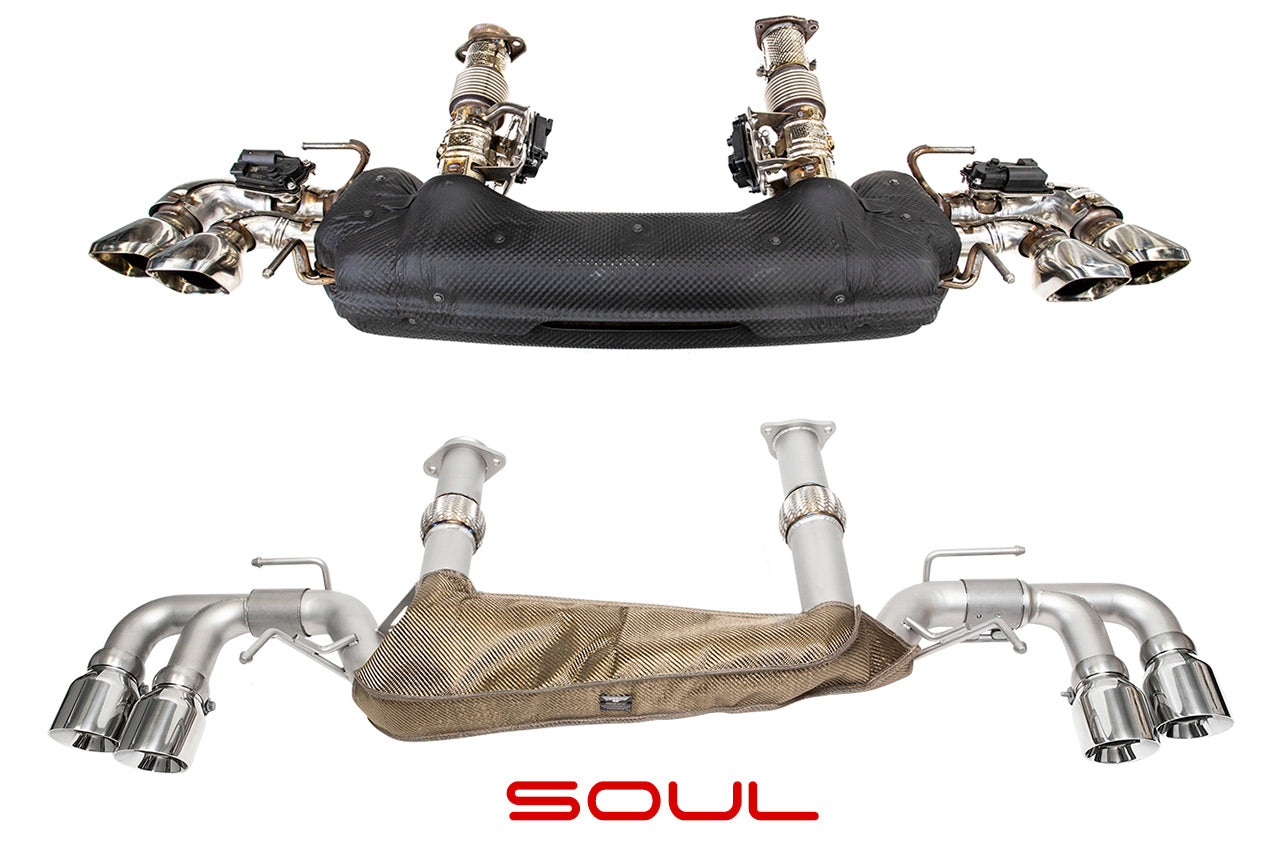 SOUL Performance Chevrolet C8 Corvette SOUL Performance Rear Exhaust System