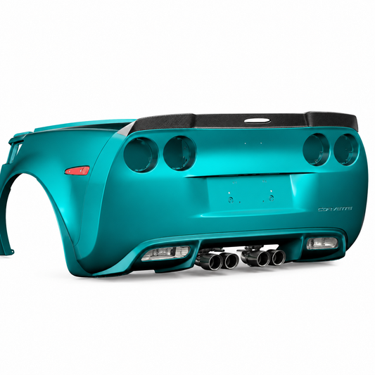 Dry Carbon Fiber Rear Spoiler for Chevrolet Corvette C6
