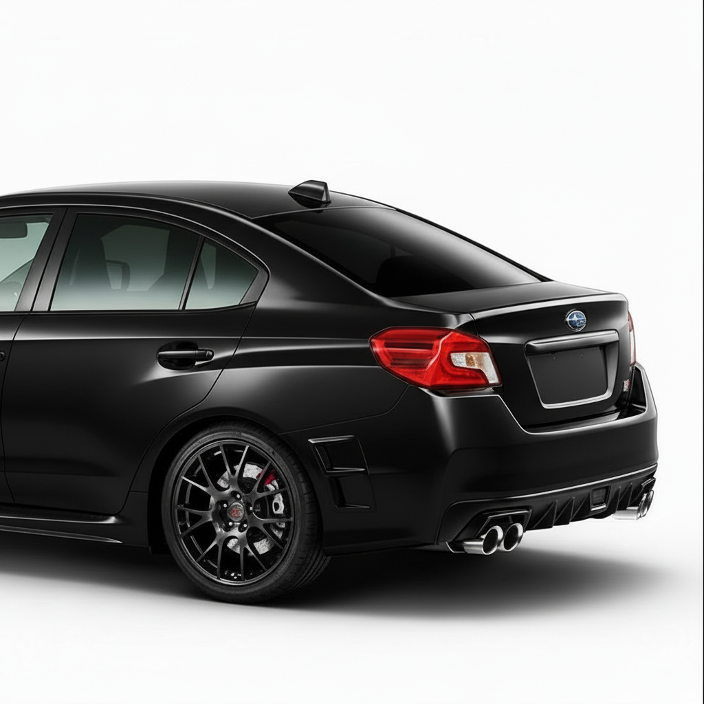 JDMuscle [15-21 WRX/STI] Painted Matched S207 Style Rear Bumper Vents