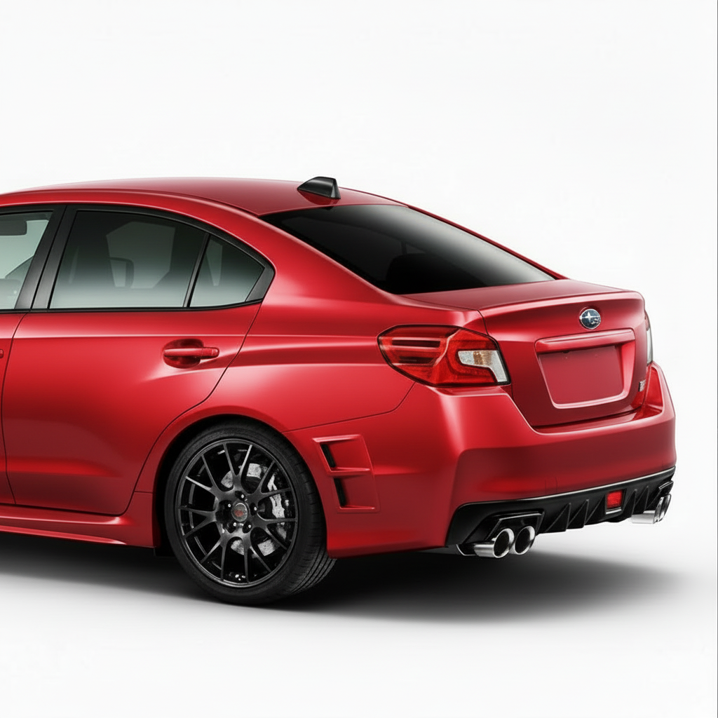 JDMuscle [15-21 WRX/STI] Painted Matched S207 Style Rear Bumper Vents