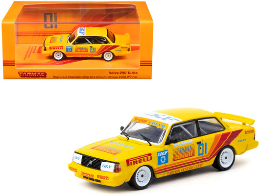 Rapid Vehicles Volvo 240 Turbo #01 Per-Gunnar Andersson Winner "Thai Group A Championship Bira...