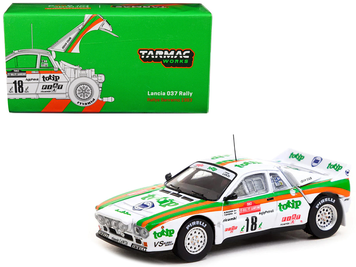 Rapid Vehicles Lancia 037 Rally #18 Miki Biasion - Tiziano Siviero "Rallye Sanremo" (1983)...