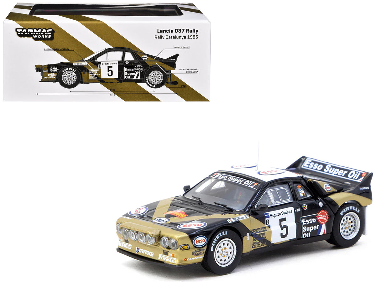Rapid Vehicles Lancia 037 Rally #5 Fabrizio Tabaton - Luciano Tedeschini Winner "Rally Catalunya"...