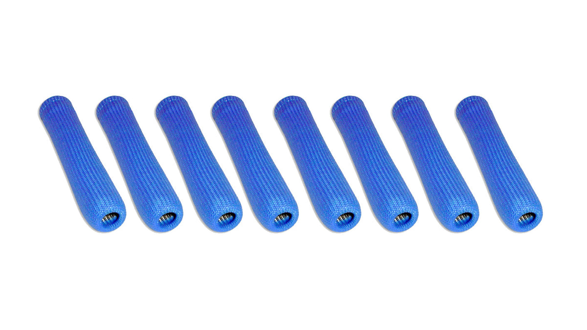 Blue Fire Sleeve Plug Boots Set of 8 - 2566