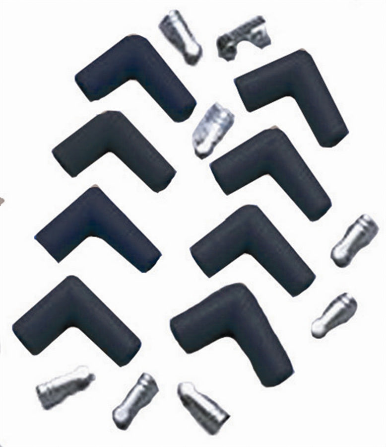 Spark Plug Boot & Termnl Kit 90 Degree Black - 46001
