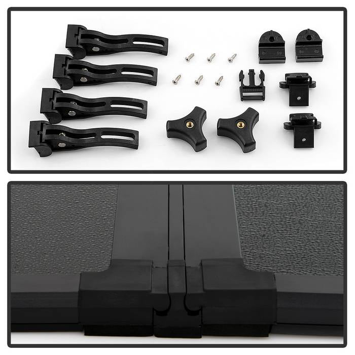 SPYDER xTune 02-09 Dodge Ram 72in. Short Bed Hard Tri-Fold Style Tonneau Cover - Black (TC-HTF-DR02-72) 9045882