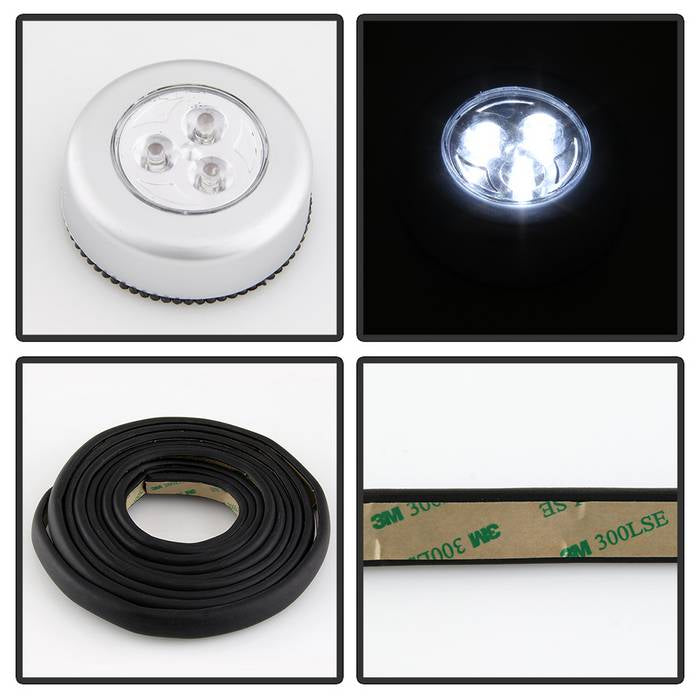 SPYDER xTune 02-09 Dodge Ram 72in. Short Bed Hard Tri-Fold Style Tonneau Cover - Black (TC-HTF-DR02-72) 9045882