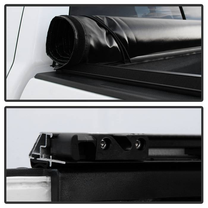 SPYDER xTune 04-12 Chevy Colorado 63in. Bed Roll-Up Style Tonneau Cover - Black (TC-RU-CCO04-63) 9043765