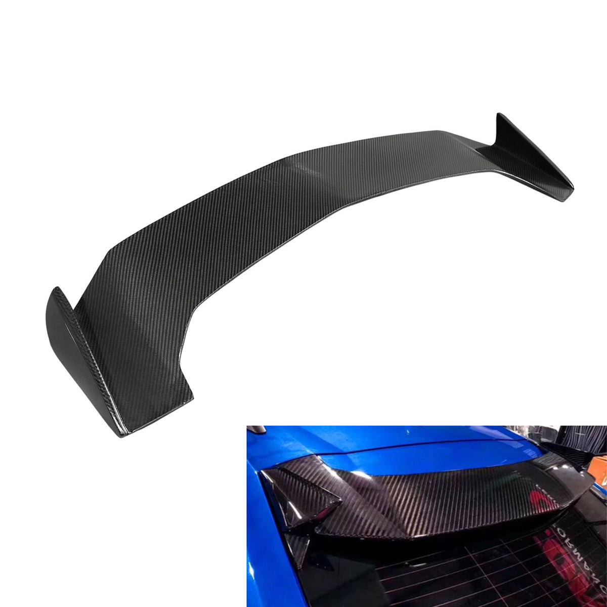STRATEC SYSTEMS Dry Carbon Fiber TC Style Roof Spoiler Wing for Lamborghini URUS
