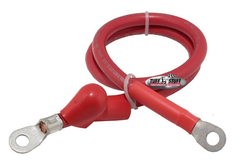 Charge Wire 24in 4-Gauge w/Boot - 754424