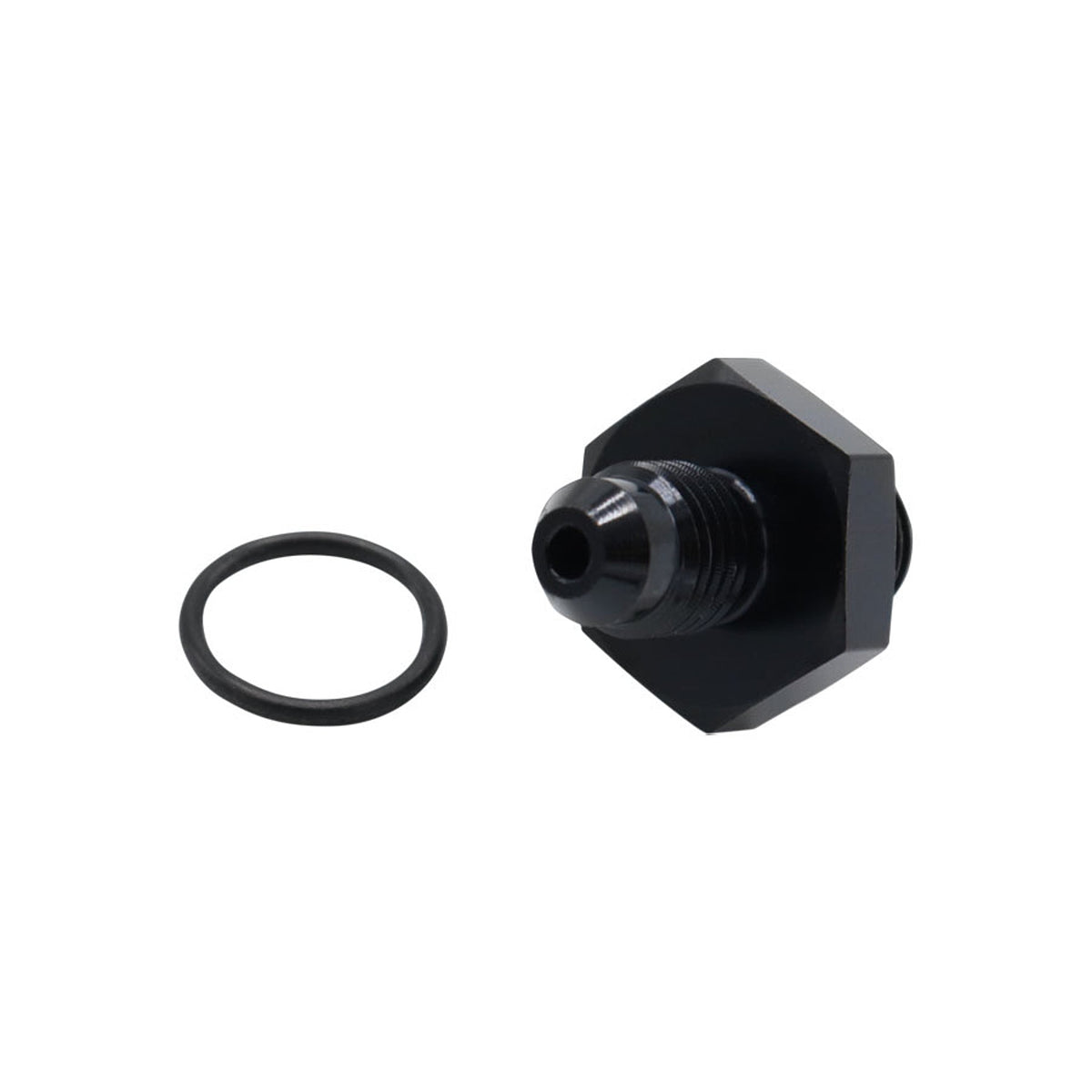 Inlet Fitting 7/16-20 to -4AN 76 Series MC - 76015
