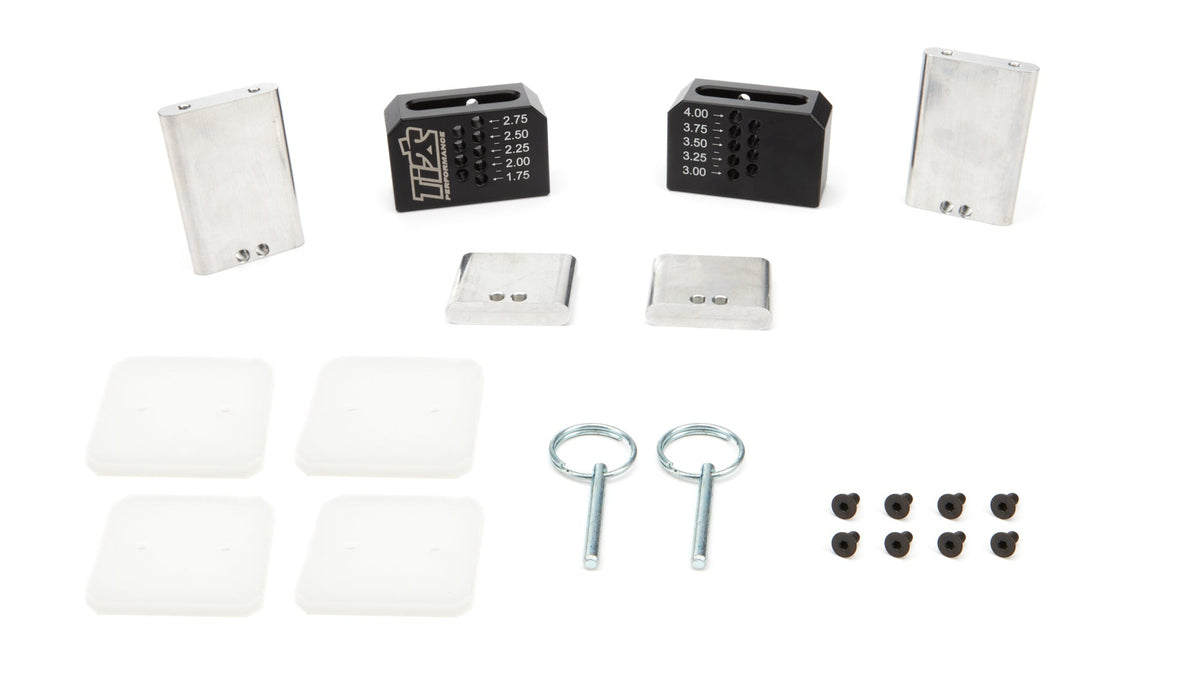 Ti22 Setup Blocks Short Black 1-3/4in-4in - TIP2980