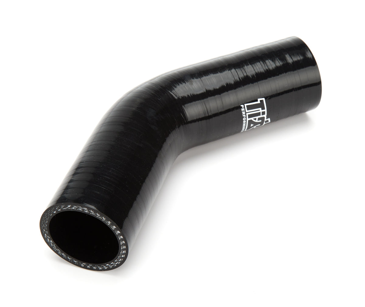 45 Degree Bend 1-1/2in Silicon Hose Black - TIP5161