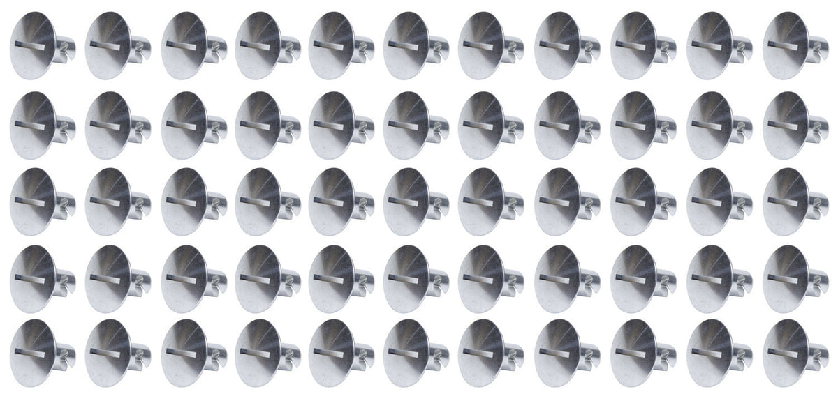 Large Head Dzus Buttons .500 Long 50 Pack - TIP810850