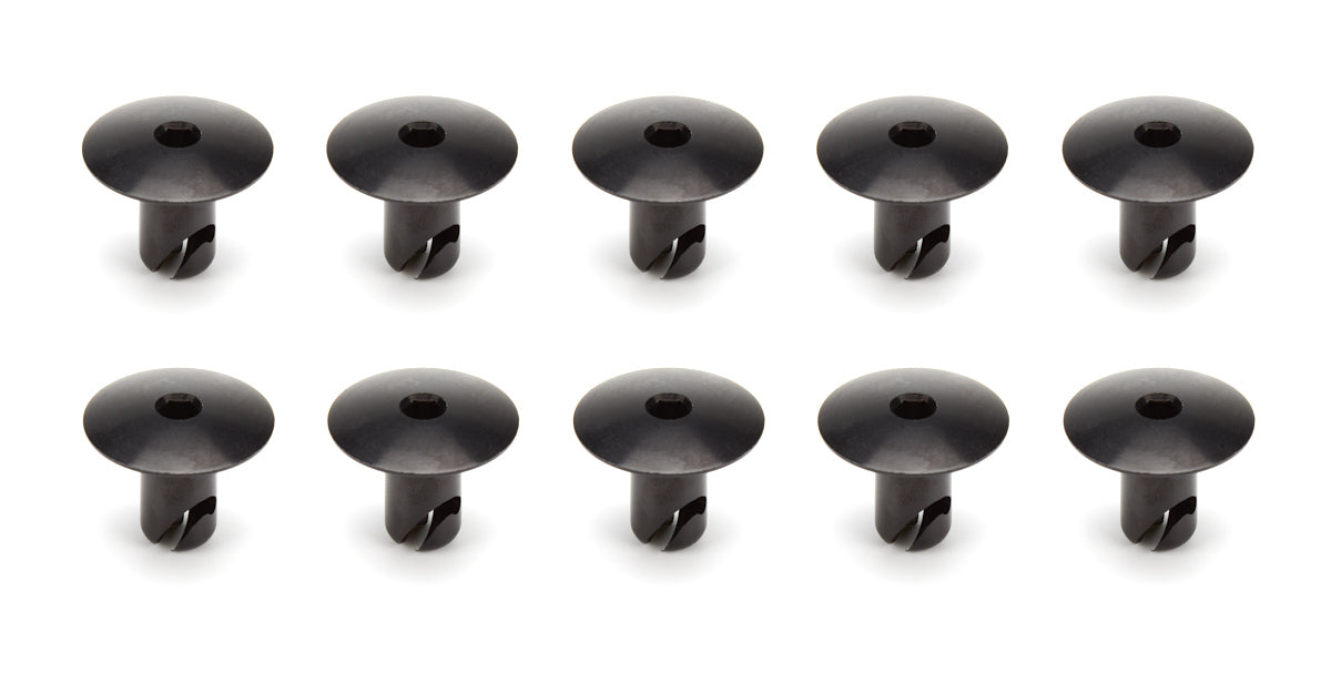 Allen Head Quick Turn Fastener .500 Black Alum - TIP8165