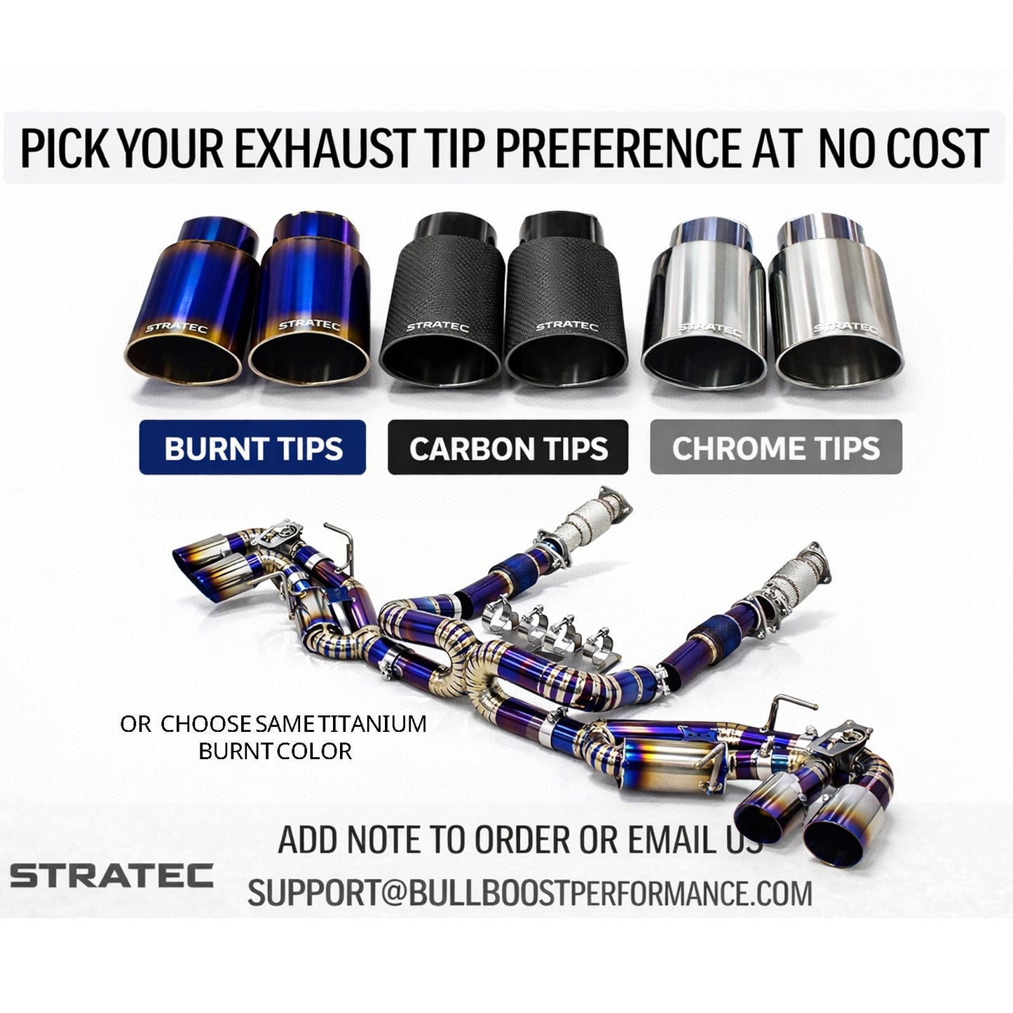Titanium Valved Catback Exhaust System for Audi B9 S4 S5