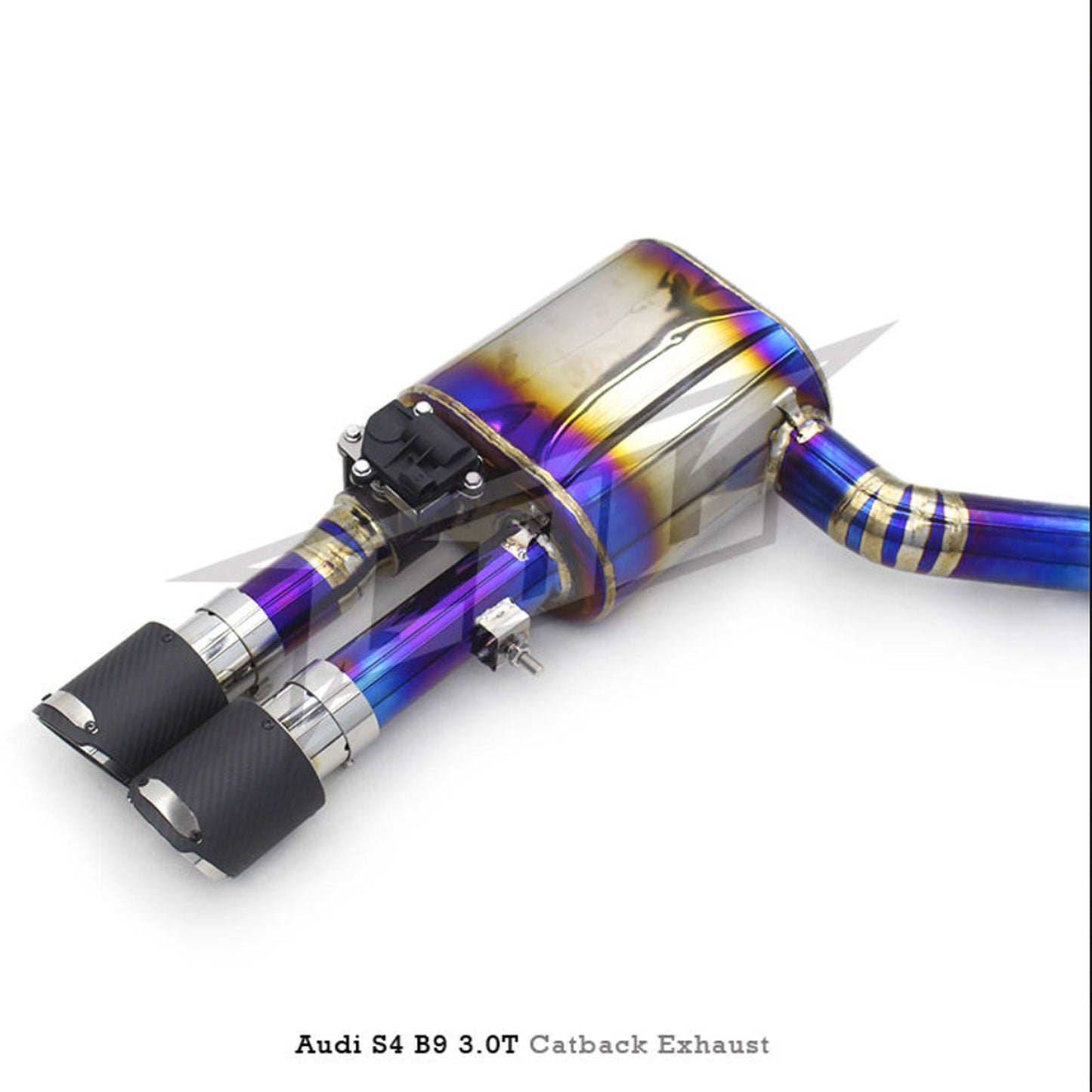 Titanium Valved Catback Exhaust System for Audi B8 B8.5 S4 S5