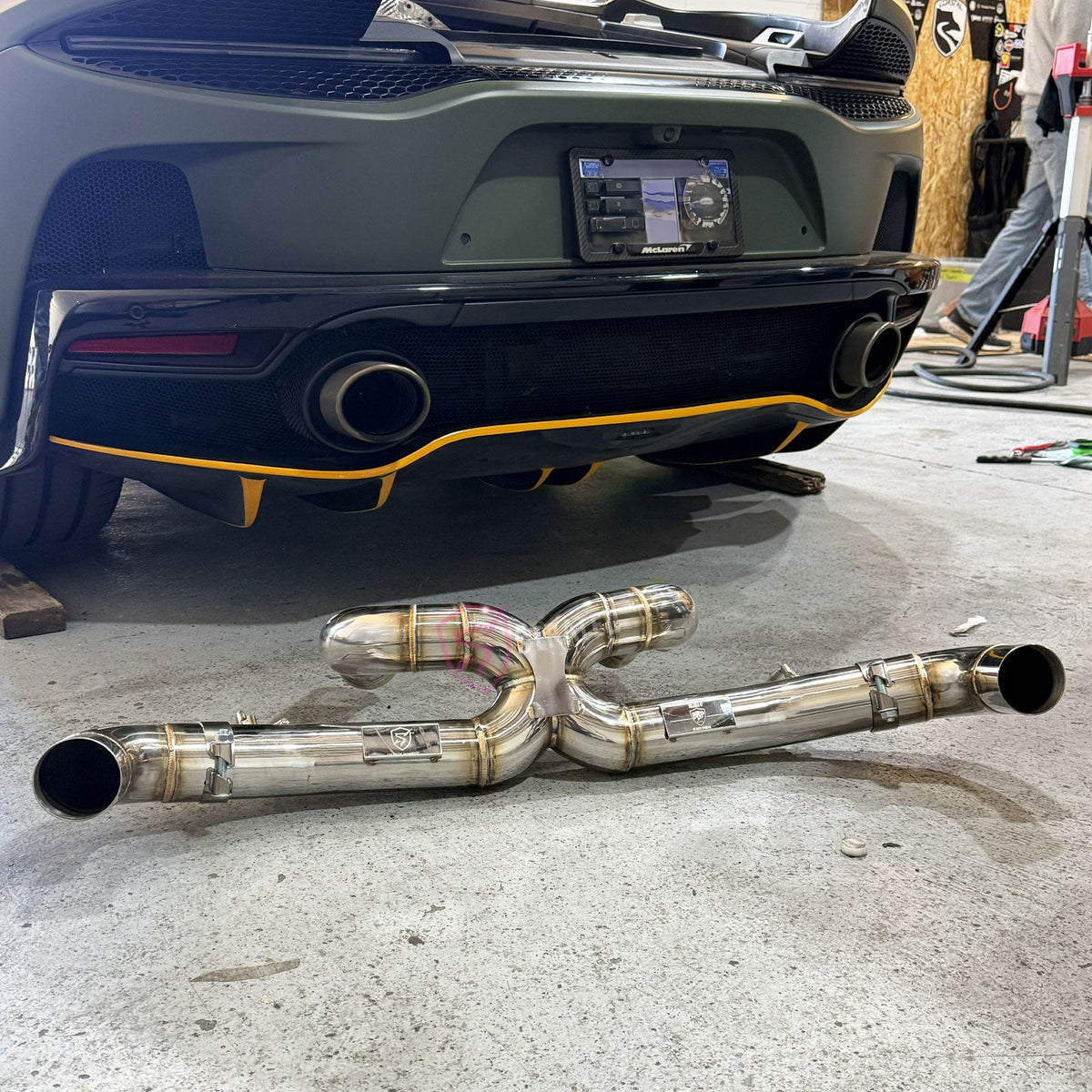 Bull Boost Performance Titanium F1 Performance Catback Exhaust System for McLaren GT - View 5