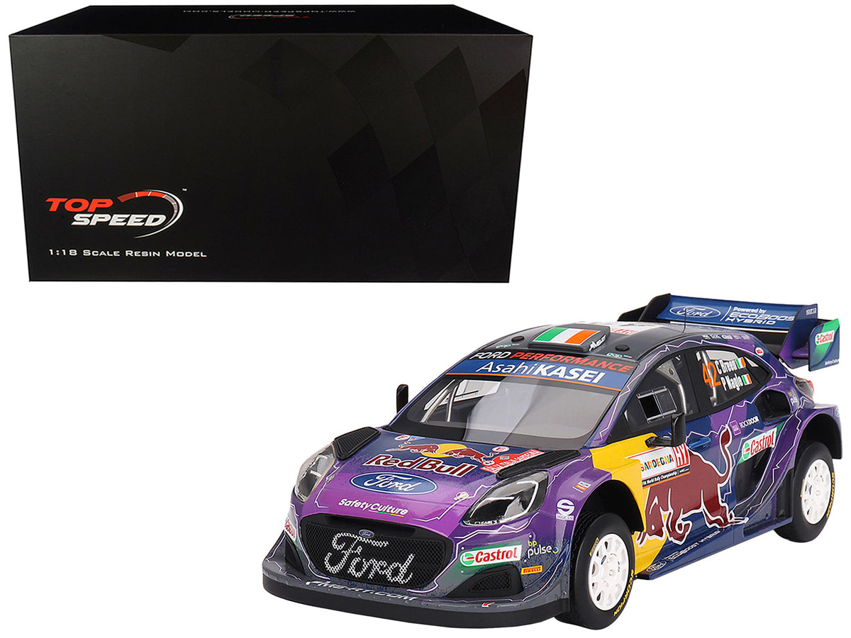 Rapid Vehicles Ford Puma Rally1 #42 Craig Breen - Paul Nagle "M-Sport Ford WRT" 2nd Place "Rally...