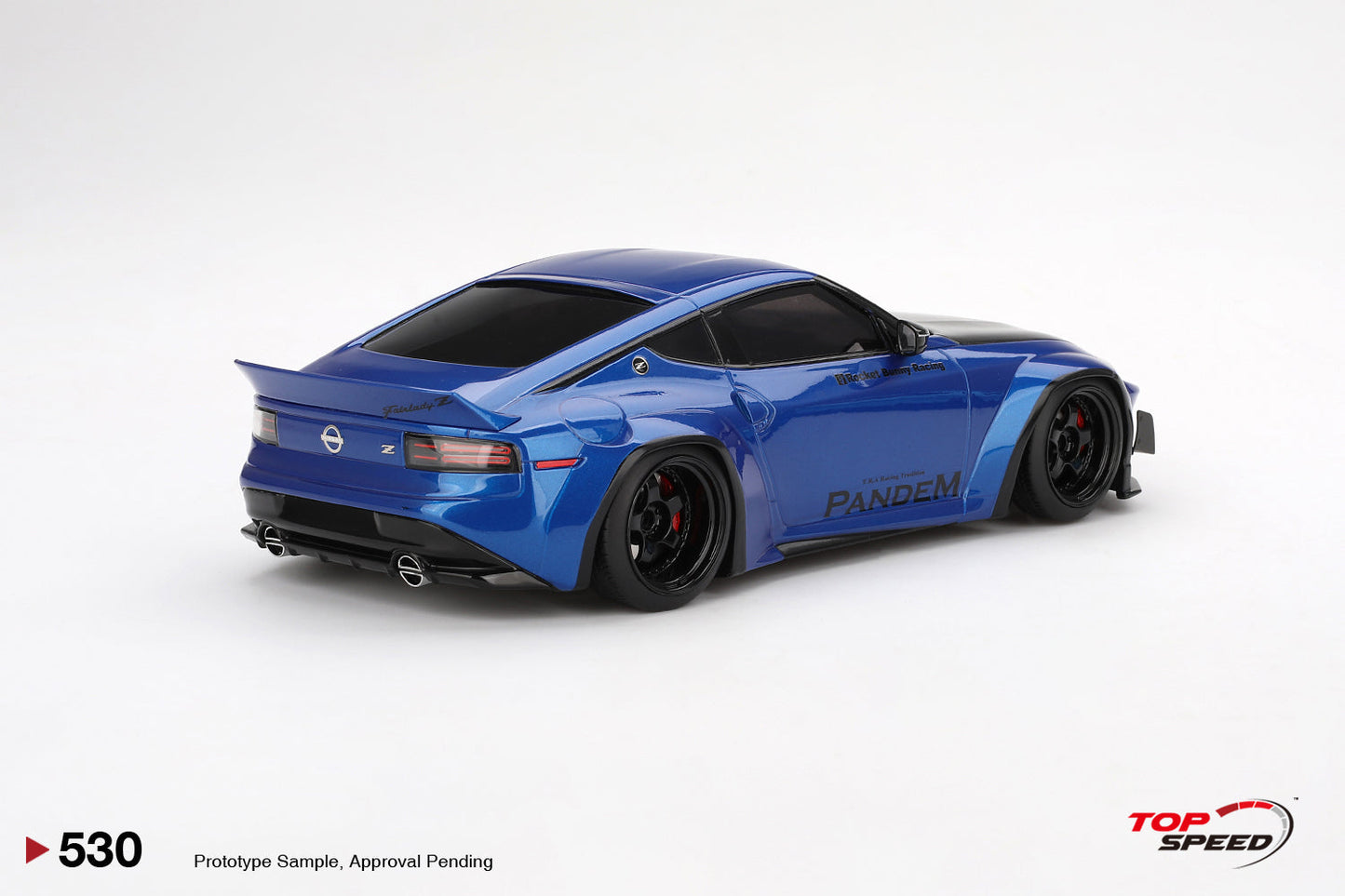 Topspeed 2023 Nissan Fairlady Z (RZ34) Pandem Seiran Blue 1:18
