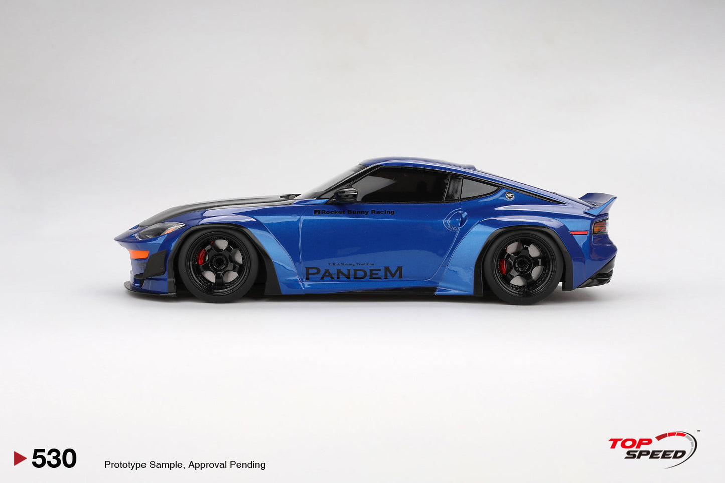 Topspeed 2023 Nissan Fairlady Z (RZ34) Pandem Seiran Blue 1:18