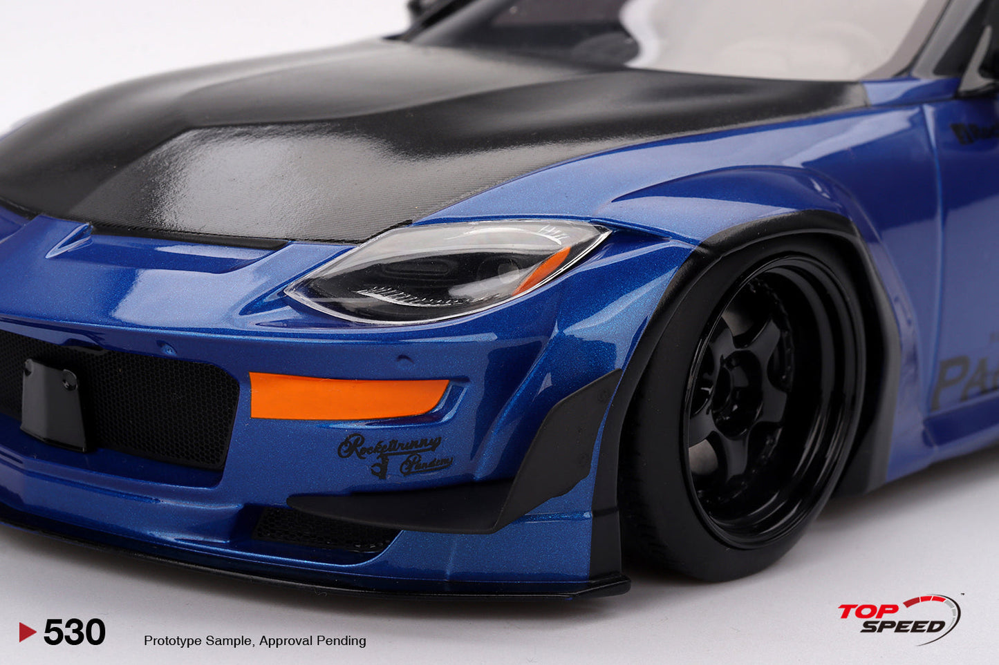 Topspeed 2023 Nissan Fairlady Z (RZ34) Pandem Seiran Blue 1:18