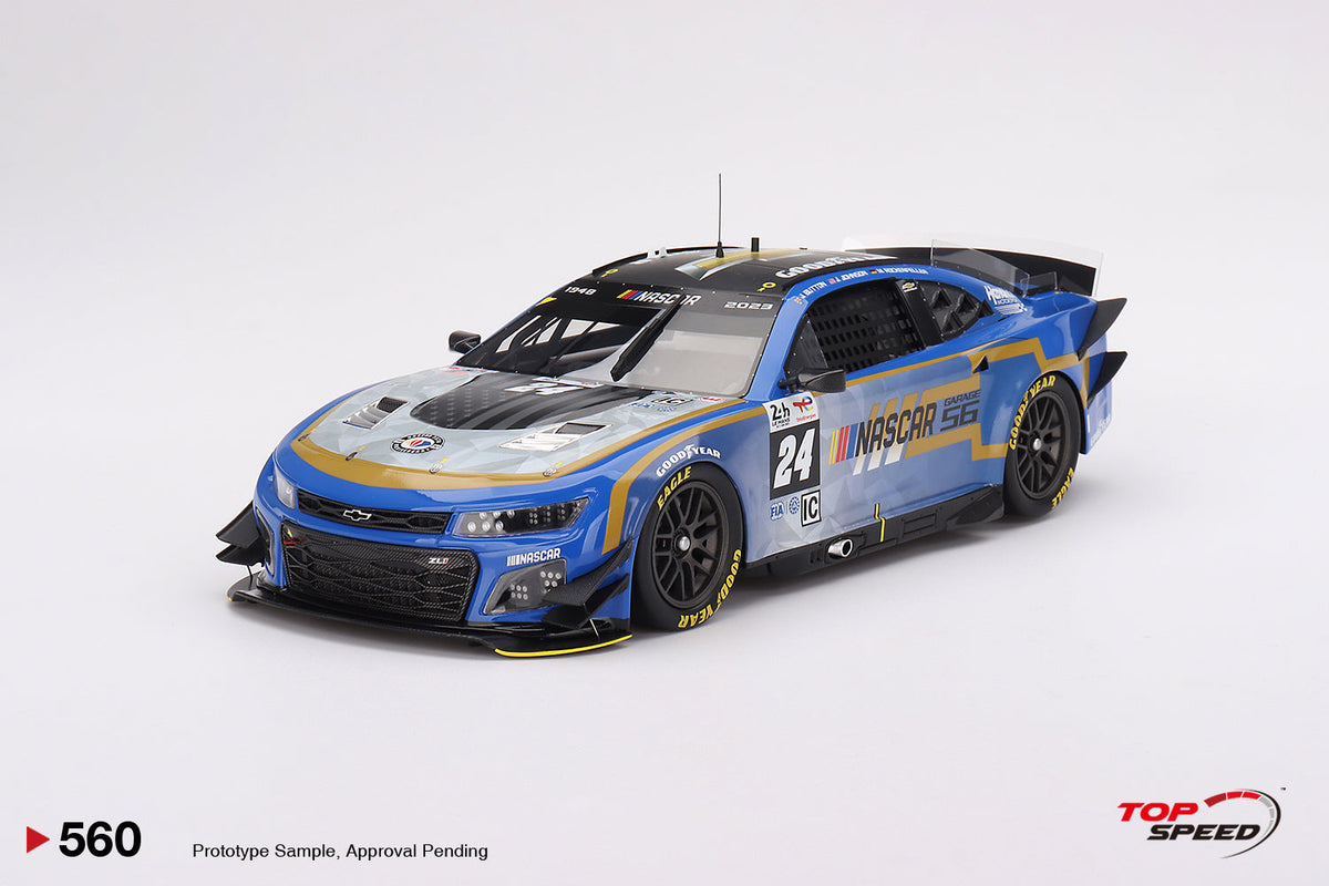 STM Diecast Topspeed Garage 56 Chevrolet Camaro ZL1 #24 Hendrick Motorsports NASCAR 2023 Le Mans...