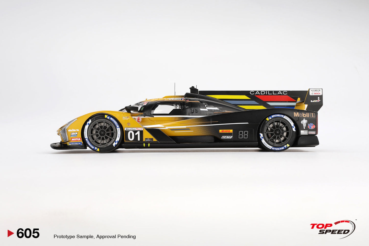 Topspeed Cadillac V-Series.R #01 Cadillac Racing 2024 IMSA Sebring 12 Hrs 1:18