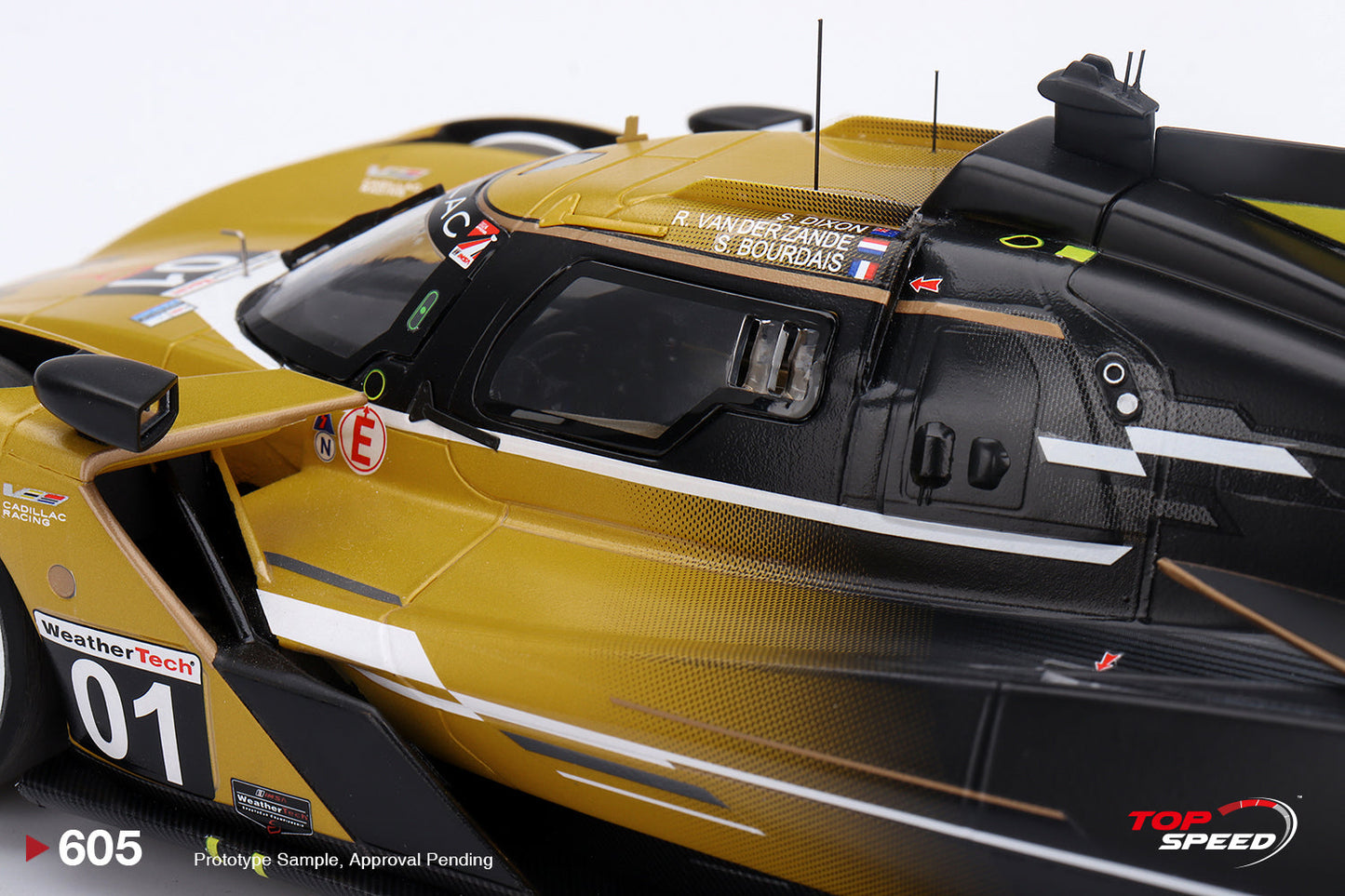 Topspeed Cadillac V-Series.R #01 Cadillac Racing 2024 IMSA Sebring 12 Hrs 1:18