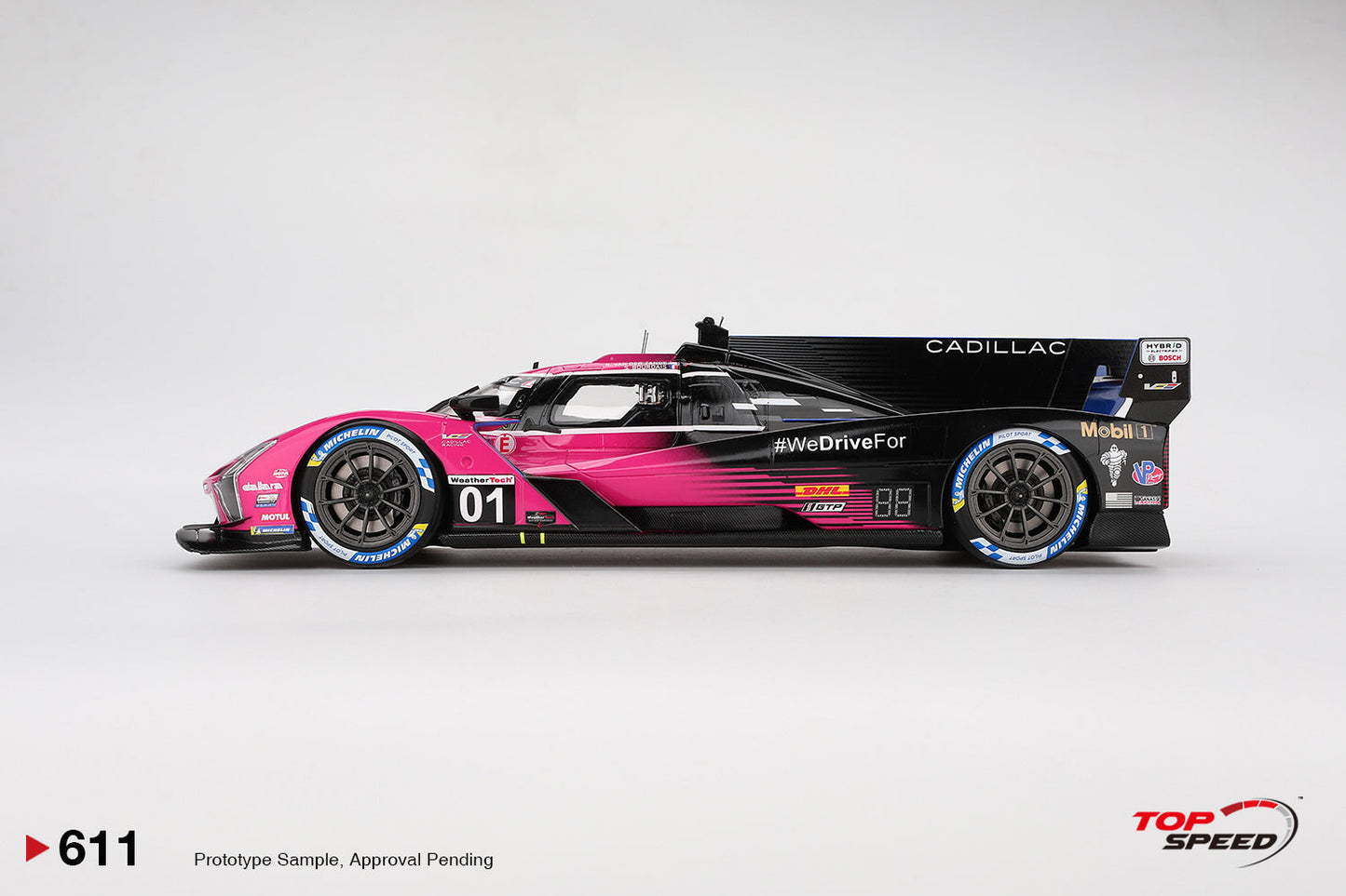 Topspeed Cadillac V-Series.R #01 Cadillac Racing 2024 IMSA Le Mans Winner 1:18