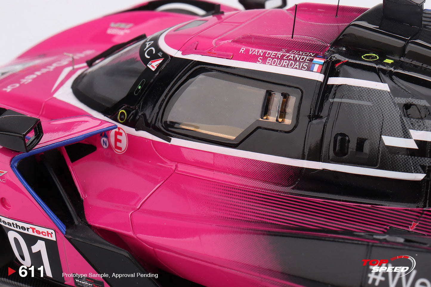 Topspeed Cadillac V-Series.R #01 Cadillac Racing 2024 IMSA Le Mans Winner 1:18